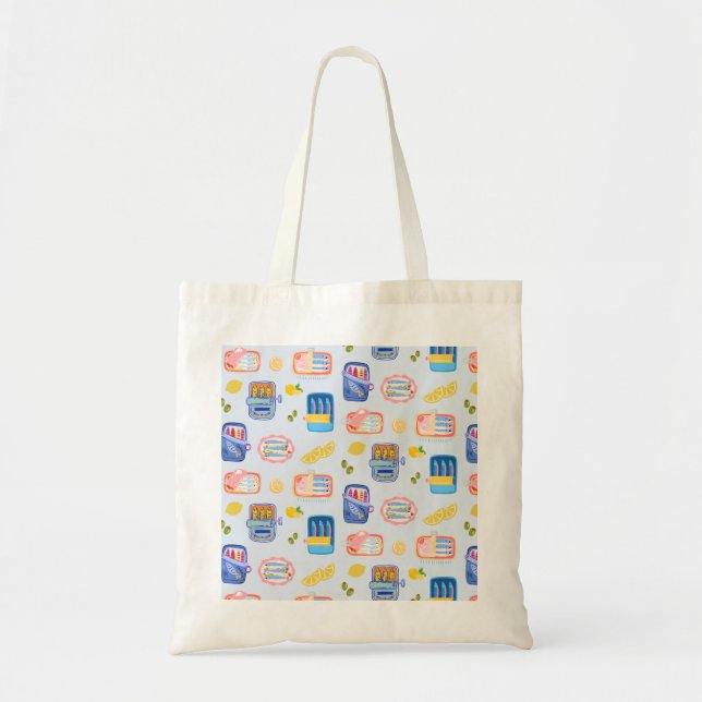 Bolsa Tote Sardinhas e Limões (Frente)