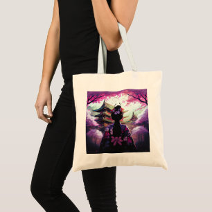 Bolsa Tote Sari Kirschblüten - Tragetasche