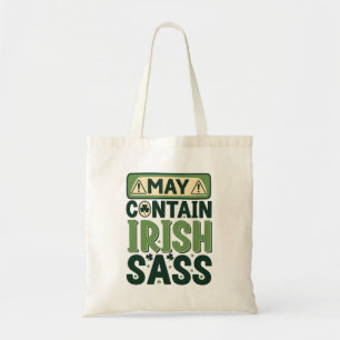Bolsa Tote Sass Irlandês Divertido - Orgulho Irlandês Sarcást