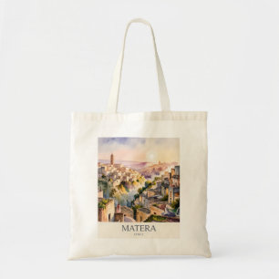 Bolsa Tote Sassi di Matera Viagem Itália Cidade de Caverna Aq