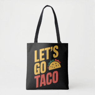 Bolsa Tote Sátira Política do vamos Go Taco