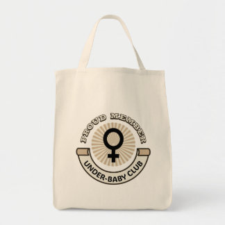 Bolsa Tote Sátira Política "Orgulhoso Membro do Clube Sub-Beb