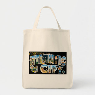 Bolsa Tote Saudações da Cidade do Atlântico