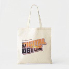 Bolsa Tote Saudações do Digital Detox