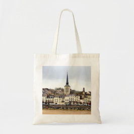 Bolsa Tote Saumur River Bank Scene Tote Bag