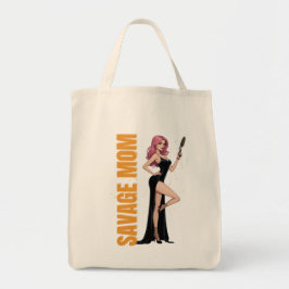 Bolsa Tote Savage Mãe Tote Bag | Legal mãe presente para mulh