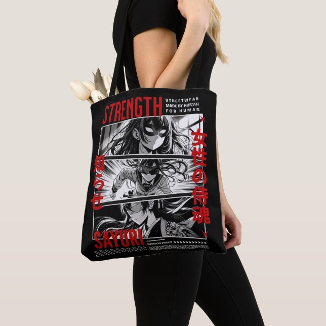 Bolsa Tote SAYURI –Força no Silêncio (Close Up)