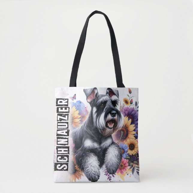 Bolsa Tote Schnauzer (Frente)