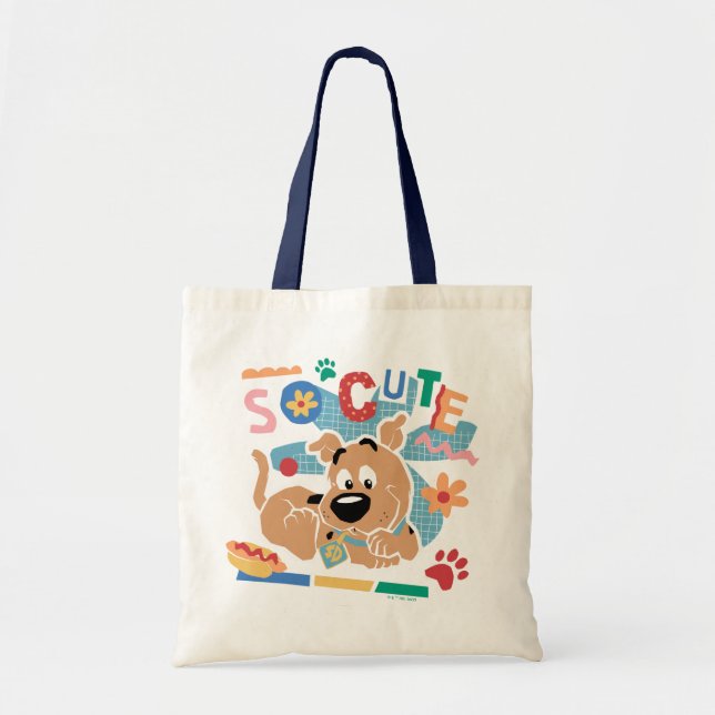 Bolsa Tote Scooby-Doo | Bebê Scooby-Doo Tão Bonito (Frente)