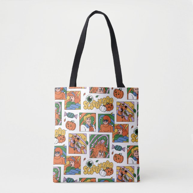 Bolsa Tote Scooby-Doo Halloween Photos Pattern (Frente)