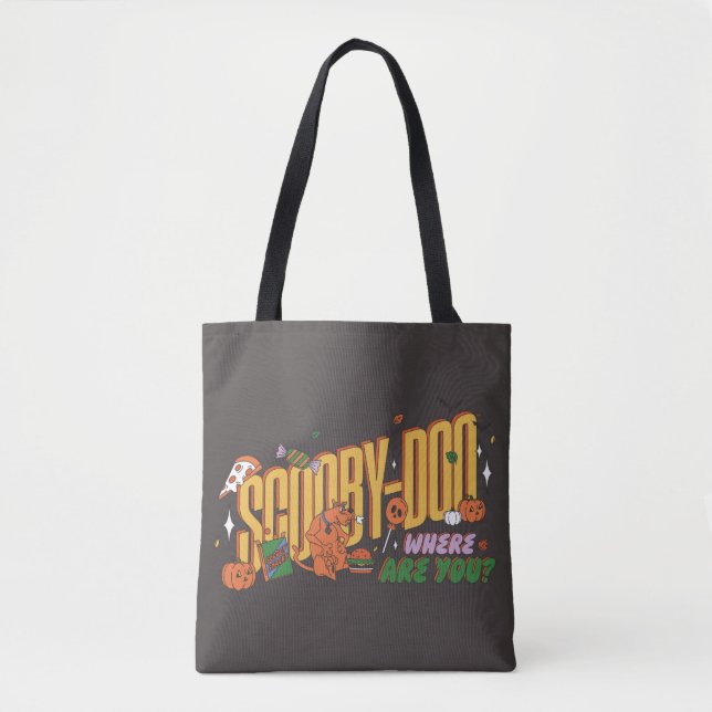 Bolsa Tote Scooby-Doo Halloween Snack Logo (Frente)