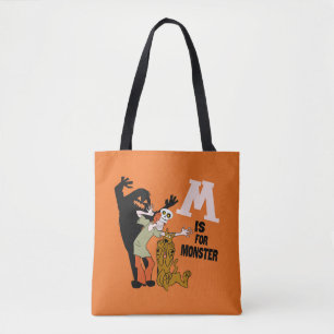 Bolsa Tote Scooby-Doo M é destinado ao Monster