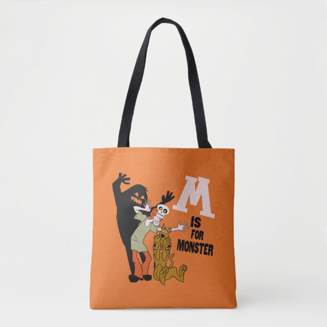 Bolsa Tote Scooby-Doo | M é destinado ao Monster (Frente)