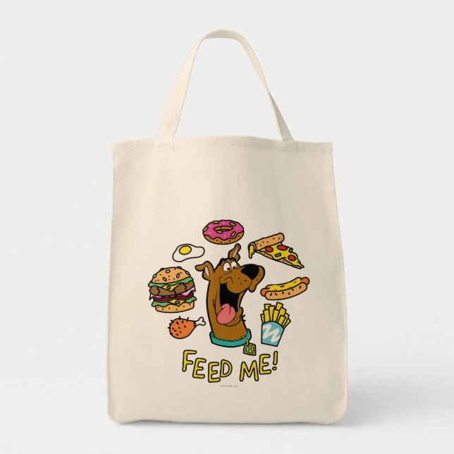 Bolsa Tote Scooby-Doo Me Alimenta! (Frente)