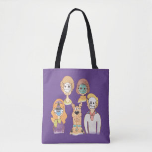 Bolsa Tote Scooby-Doo  Nossos Máscaras De Halloween