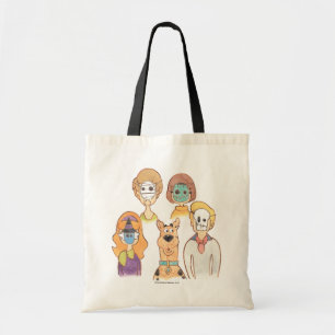 Bolsa Tote Scooby-Doo   Nossos Máscaras de Halloween