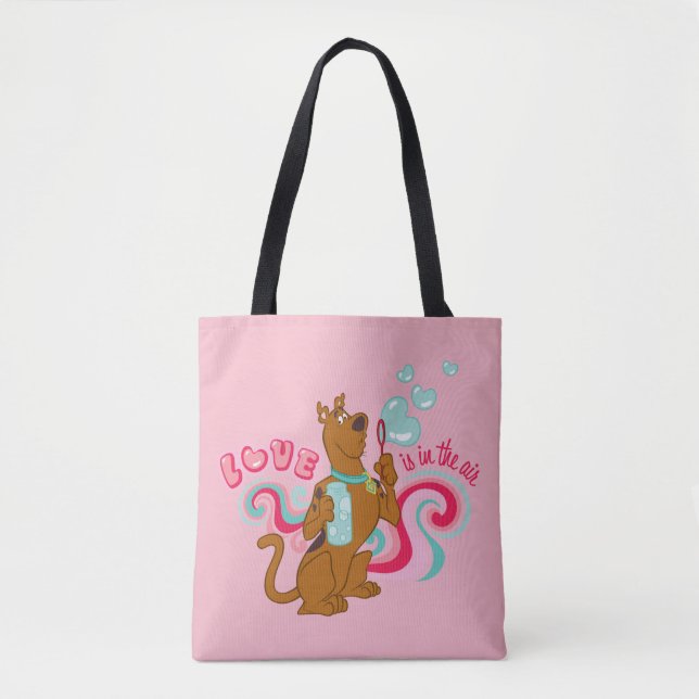 Bolsa Tote Scooby-Doo - O Amor Está No Ar (Frente)