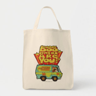 Bolsa Tote Scooby-Doo "onde está você?" Desenhos animados