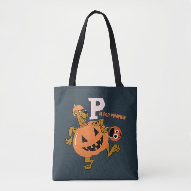 Bolsa Tote Scooby-Doo | P é para a abóbora (Frente)