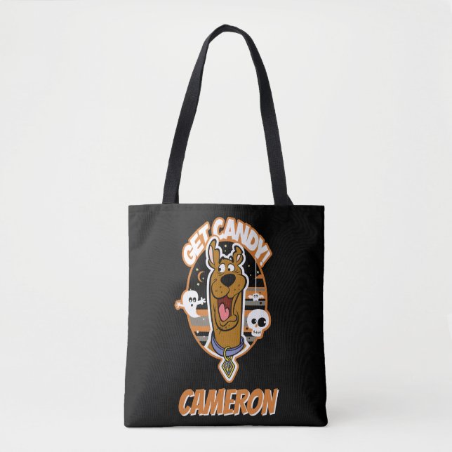 Bolsa Tote Scooby-Doo | Pegue o Candy! (Frente)