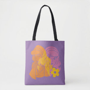 Bolsa Tote Scooby-Doo   Retrato de Flor Daphne