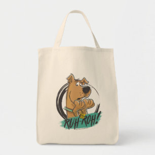 Bolsa Tote Scooby-Doo "Ruh Roh!" Desenho do Marcador