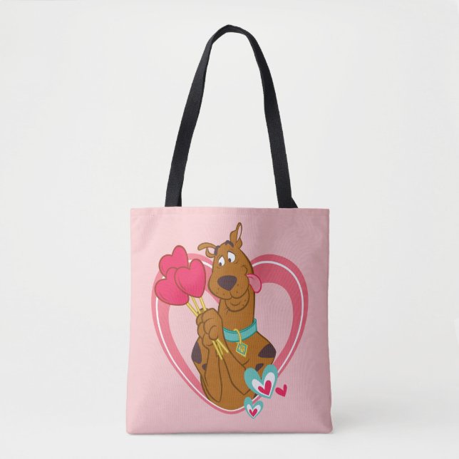 Bolsa Tote Scooby-Doo Segurando Pulpops (Frente)