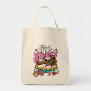 Bolsa Tote Scooby-Doo "vida é doce "