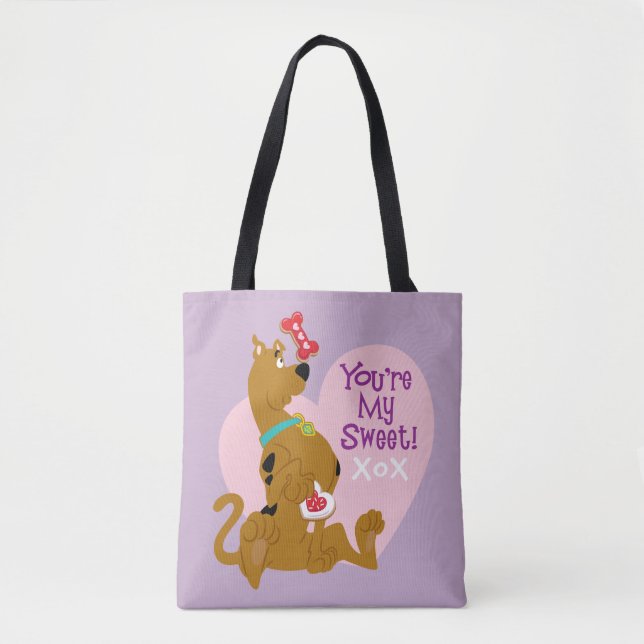 Bolsa Tote Scooby-Doo - Você é meu doce (Frente)