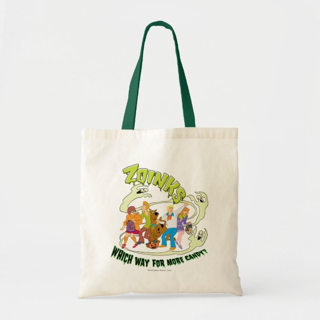 Bolsa Tote Scooby-Doo | Zoinks Which Way for More Candy? (Frente)