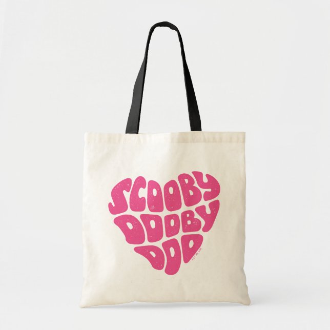 Bolsa Tote Scooby Dooby Doo Heart (Frente)