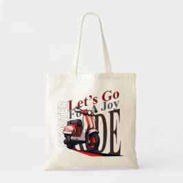 Bolsa Tote Scooter Vamos Lá