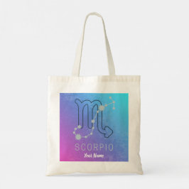 Bolsa Tote Scorpio Zodiac - Sinal de Estrela - Constelação do
