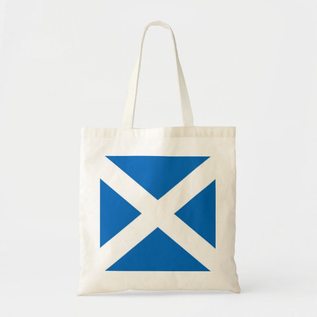 Bolsa Tote Scotland/sacola escocesa da bandeira (Frente)
