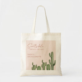 Bolsa Tote Scottsdale Bachelorette Weekend Tote Bag com Nome