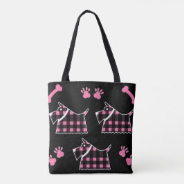 Bolsa Tote Scotty Terrier Dogs Cute Engraçado Terriers Breeds