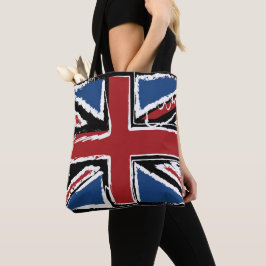 Bolsa Tote Scribble do abstrato de Union Jack