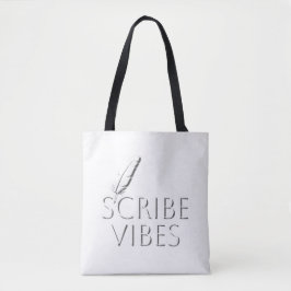 Bolsa Tote Scribe Vibes Writers Authors Poets