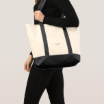 Bolsa Tote Script de Nome Personalizado Da Melhor Bridesmaid<br><div class="desc">Oferta de Script de Nome Personalizado da Melhor Bridesmaid Chic Elegante</div>