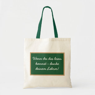 Bolsa Tote Se esses ler podes - agradece seu ensinante!