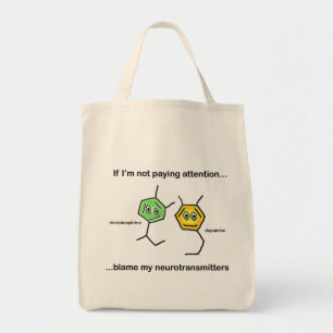 Bolsa Tote Se não estou prestando atenção...