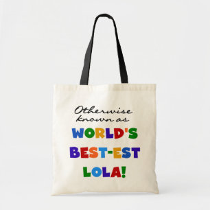 Bolsa Tote Se não sabido como presentes do Melhor-est Lola