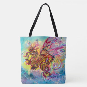 Bolsa Tote SEA DRAGON Aqua Blue Fantasy