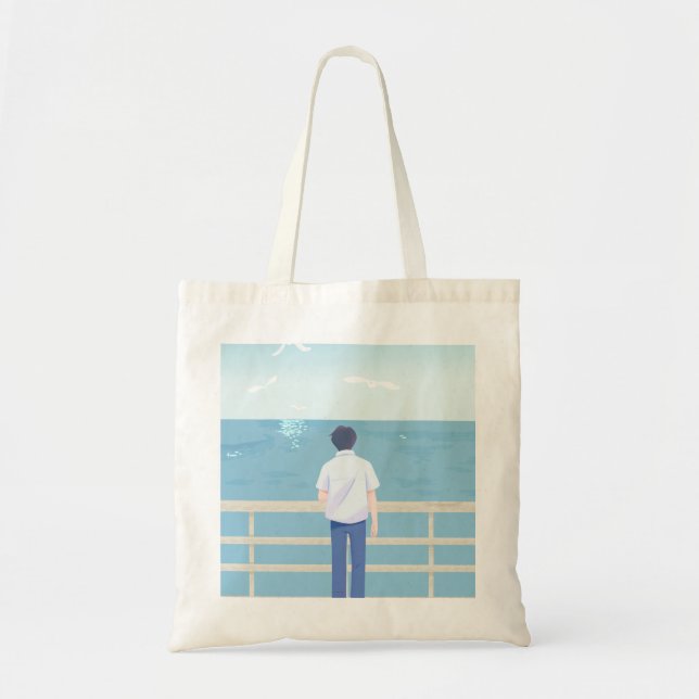 Bolsa Tote Sea of Stillness (Male Version) (Frente)