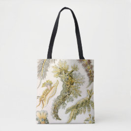 Bolsa Tote Sea Slugs por Ernst Haeckel, Vintage Nudibranchia