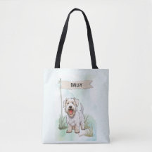 Sealyham Terrier Aquarela Cachorro Personalizado