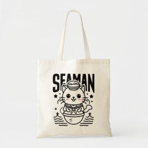 Bolsa Tote Seaman Cat Lover