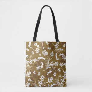 Bolsa Tote Seamless floral pattern. abstract,art,background,b