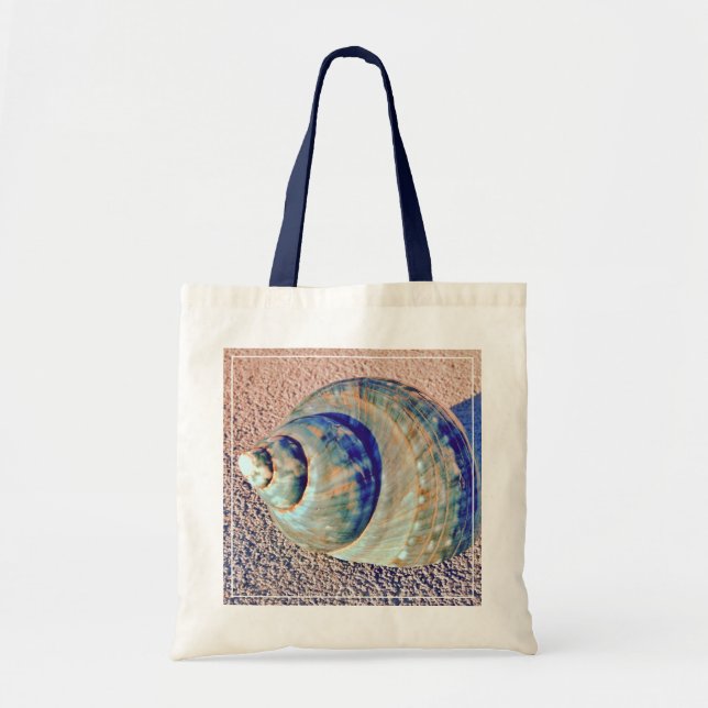 Bolsa Tote Seashell de Welk do mar (Frente)