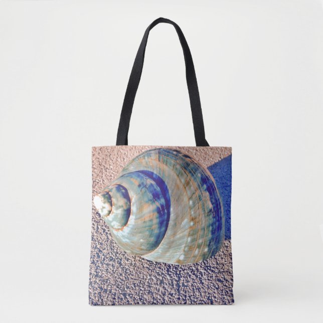 Bolsa Tote Seashell de Welk do mar (Frente)